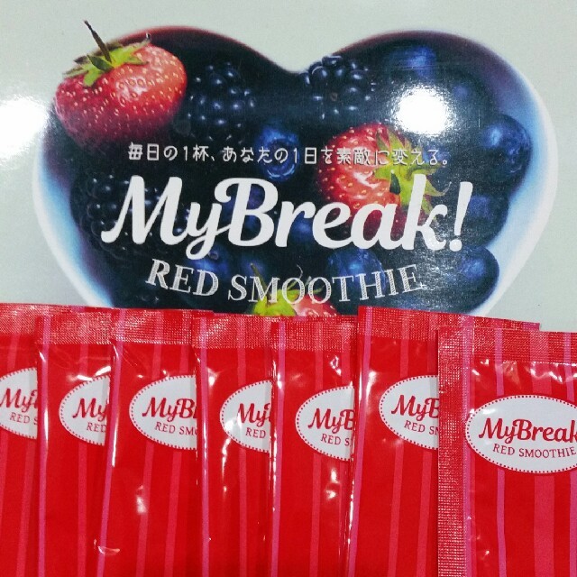 クミッキー　

My Break! RED SMOOTHIE♥
 コスメ/美容のダイエット(ダイエット食品)の商品写真