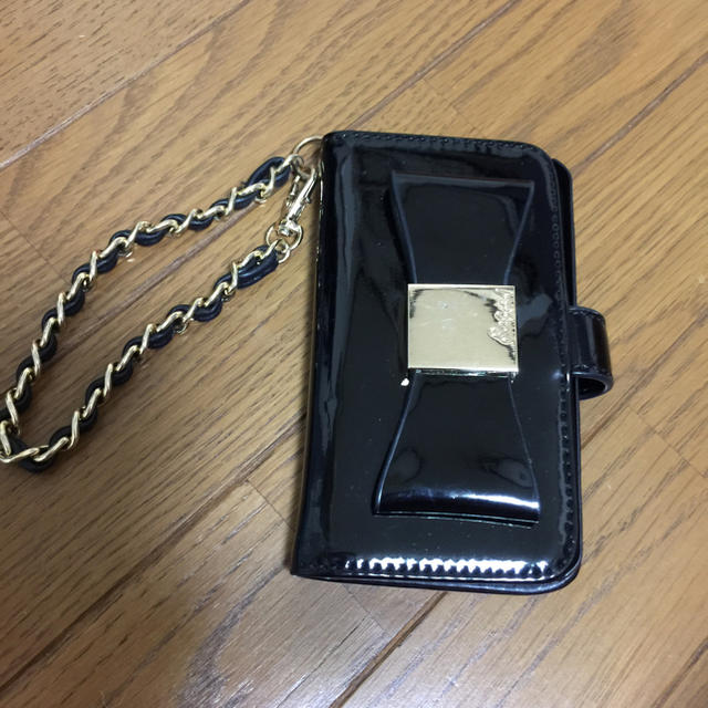 &byP&D(アンドバイピーアンドディー)の&byP&D チェーン付きアイフォン手帳型 スマホ/家電/カメラのスマホアクセサリー(iPhoneケース)の商品写真