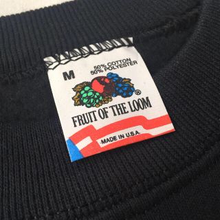 ネイビーシー 80s FRUIT OF THE ROOM ラグランスウェット | www.ccfl.ie