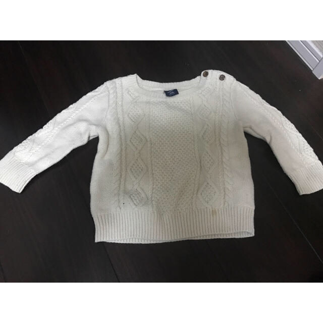 babyGAP(ベビーギャップ)のニットセーター キッズ/ベビー/マタニティのベビー服(~85cm)(ニット/セーター)の商品写真