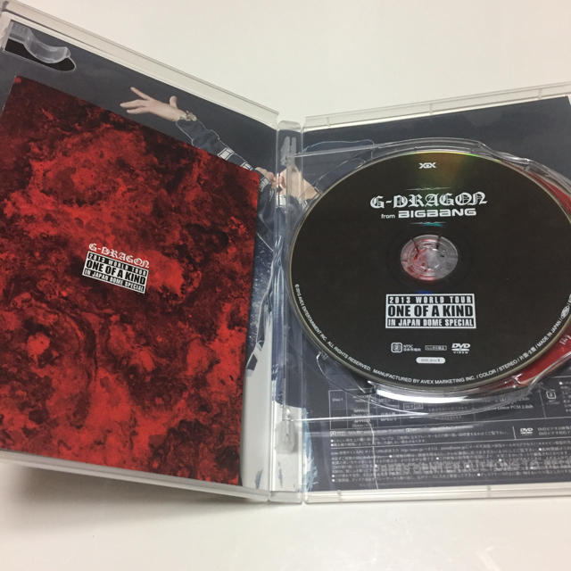 BIGBANG(ビッグバン)のG-DRAGON 2013 WORLD TOUR DVD エンタメ/ホビーのDVD/ブルーレイ(ミュージック)の商品写真