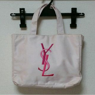 イヴサンローラン(Yves Saint Laurent)の*訳有り　イブサンローラン　ピンクのハンドバッグ　トートバッグ(ハンドバッグ)