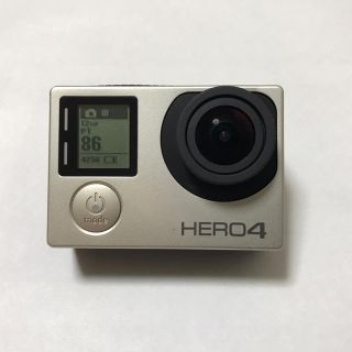 ゴープロ(GoPro)のGopro hero4 シルバー(コンパクトデジタルカメラ)