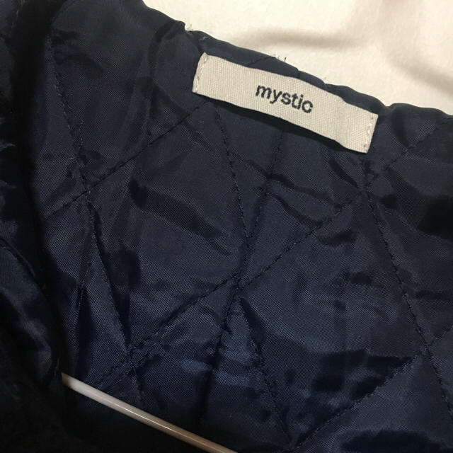 mystic(ミスティック)のmystic ネイビー ロングダッフルコート レディースのジャケット/アウター(ダッフルコート)の商品写真