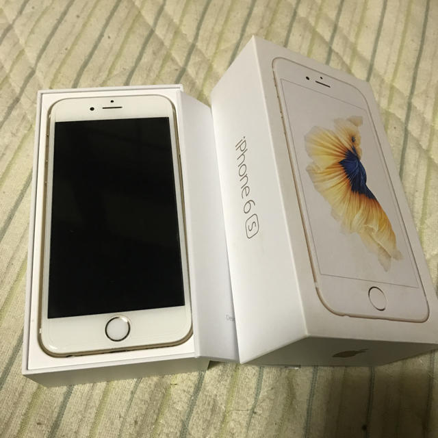 スマホ/家電/カメラ【美品】iPhone6s SIMフリー 64GB iOS10.2.1
