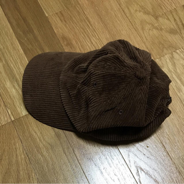 casiTA(カシータ)のコーデュロイキャップ帽ブラウン レディースの帽子(キャップ)の商品写真