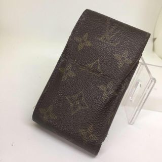 ルイヴィトン(LOUIS VUITTON)のLouis Vuitton　シガレットケース★　モノグラム　茶色  (ポーチ)