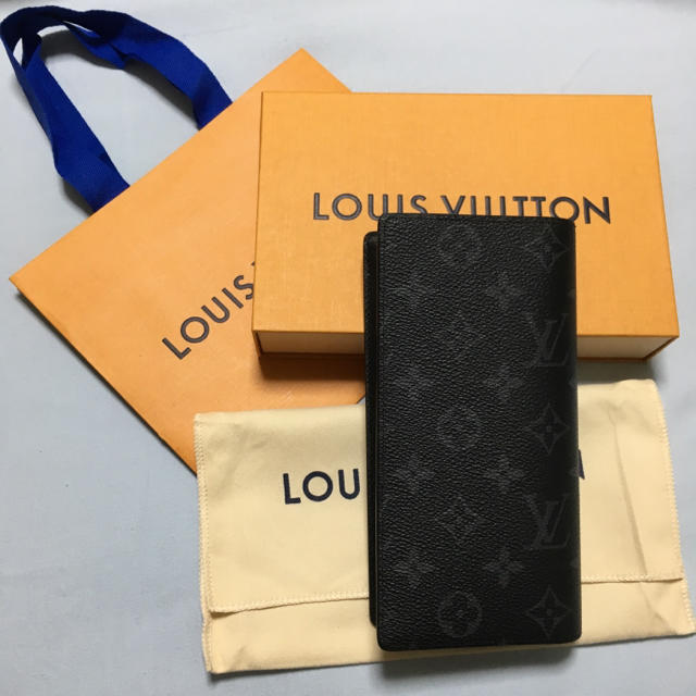 LOUIS VUITTON(ルイヴィトン)の【ストロー様専用】ルイ ヴィトン ポルトフォイユ ブラザ モノグラム エクリプス メンズのファッション小物(長財布)の商品写真