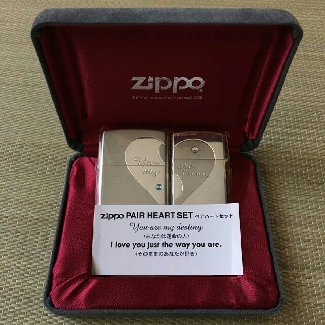 ZIPPO - zippo ペア ハートの通販 by hana's shop｜ジッポーならラクマ