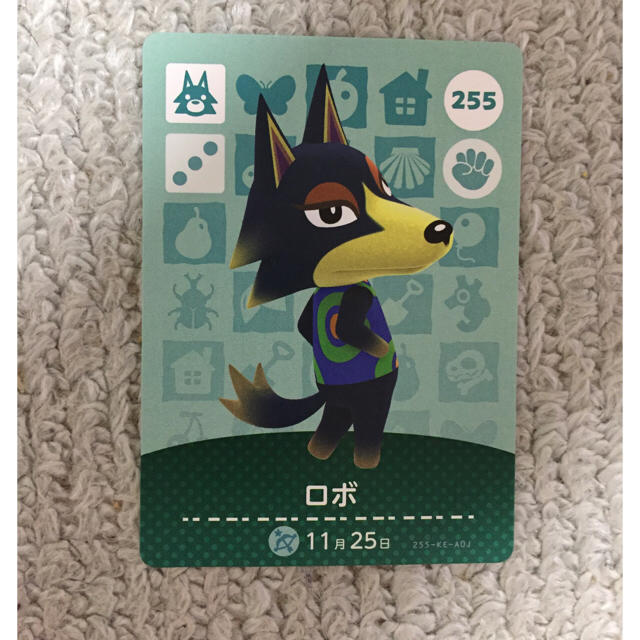 ニンテンドー3DS(ニンテンドー3DS)のロボ amiiboカード とび森 エンタメ/ホビーのアニメグッズ(カード)の商品写真