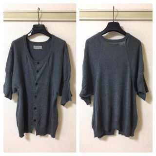 ヨウジヤマモト(Yohji Yamamoto)の◆良品◆ヨウジ ヤマモト◆カシミヤ混 ニット セーター カーディガン 2 M(ニット/セーター)