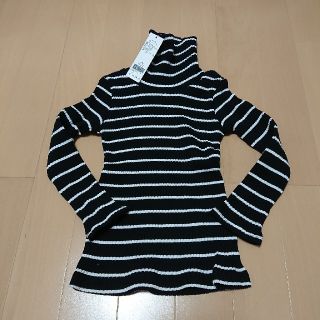 グローバルワーク(GLOBAL WORK)の新品☆グローバルワーク タートルネックS(90-100)(Tシャツ/カットソー)