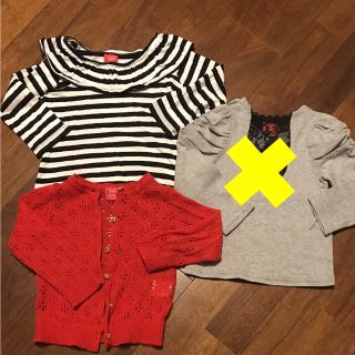 スイートルーム(SweetRoom)のsweetroom♡Little deicy♡トップス2点セット♡2T〜4T(Tシャツ/カットソー)