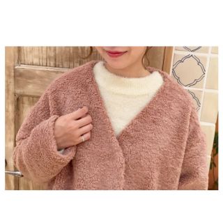 フラワー(flower)のflower / mild boa coat(毛皮/ファーコート)