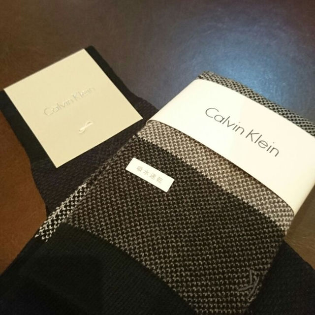 Calvin Klein(カルバンクライン)のカルバンクライン 靴下2足セット メンズのレッグウェア(その他)の商品写真