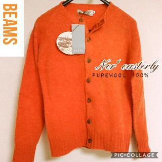 ビームス(BEAMS)のビームス Nor' Easterlyピュアウールカーディガン(カーディガン)