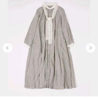 ネストローブ(nest Robe)の【最終お値下げ❗】ネストローブ   リネンワンピース(ロングワンピース/マキシワンピース)