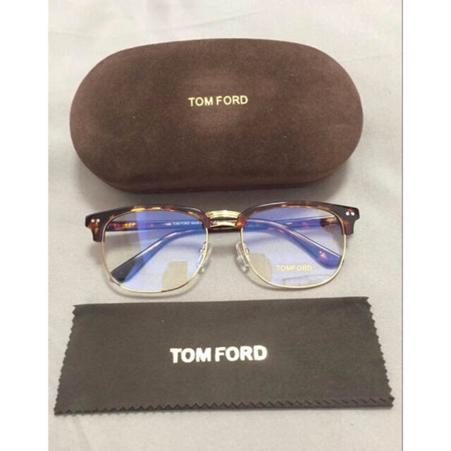 TOM FORD(トムフォード)のTomford♡トムフォード♡べっ甲メガネ レディースのファッション小物(サングラス/メガネ)の商品写真