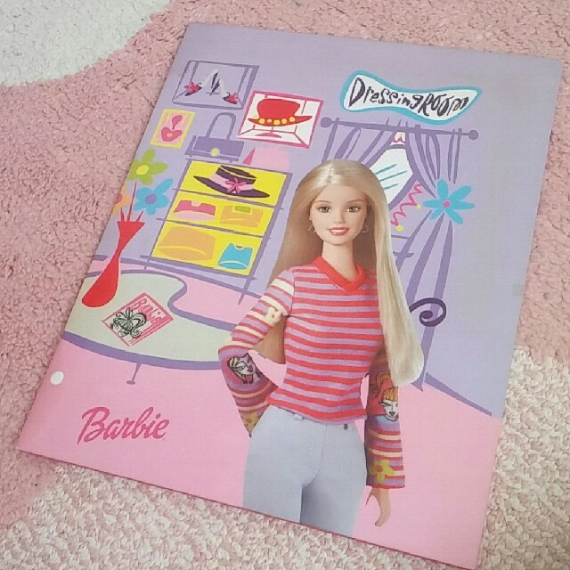 Barbie(バービー)のBarbie❤ペーパーファイル【バービー人形】 キッズ/ベビー/マタニティのおもちゃ(ぬいぐるみ/人形)の商品写真