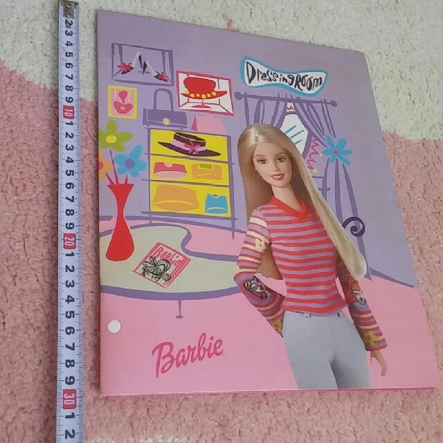 Barbie(バービー)のBarbie❤ペーパーファイル【バービー人形】 キッズ/ベビー/マタニティのおもちゃ(ぬいぐるみ/人形)の商品写真