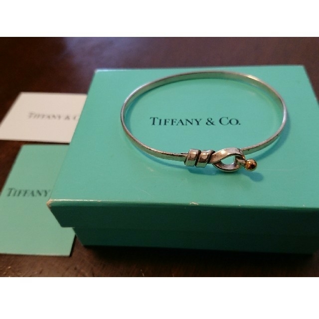 Tiffany & Co. - TIFFANY ティファニー フック&アイバングル silver925
