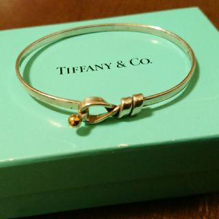 Tiffany & Co. - TIFFANY ティファニー フック&アイバングル silver925