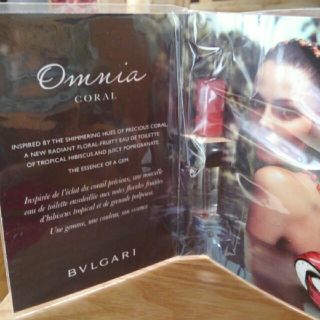 ブルガリ(BVLGARI)のブルガリ　オムニア　コーラル　オードトワレ(香水(女性用))