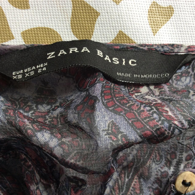 ZARA(ザラ)のZARABASIC silk100%チュニック レディースのトップス(チュニック)の商品写真