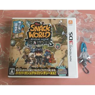 ニンテンドー3DS(ニンテンドー3DS)のスナックワールド トレジャラーズ(携帯用ゲームソフト)