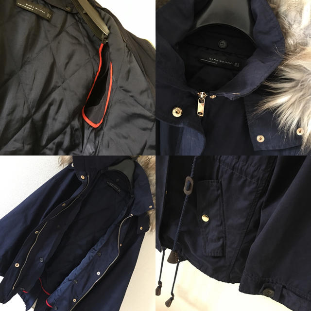 Zara 3wayジャケット XS ネイビー