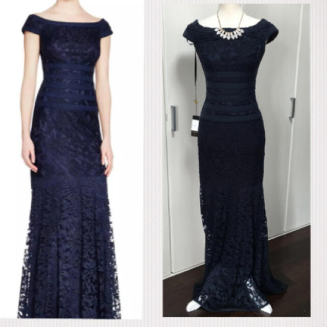 TADASHI SHOJI - 最終お値下げ 新品 タダシショージ ロング ネイビードレス サイズ 4の通販 by F.G｜タダシショウジならラクマ