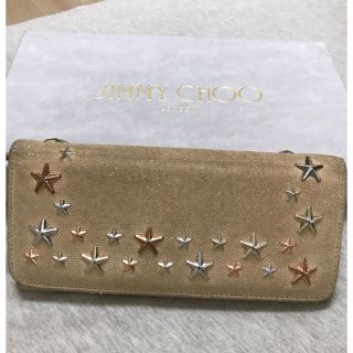 ジミーチュウ(JIMMY CHOO)の箱・コントロールカード付 JIMMY CHOO ジミーチュウ Nino 長財布(財布)