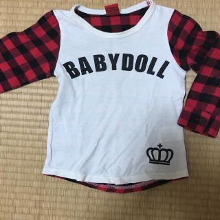 ベビードール(BABYDOLL)のBABY DOLL 重ね着風 ロンＴ (Tシャツ/カットソー)