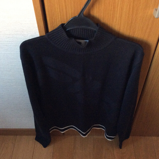 フィラ(FILA)の期間限定 FILAセーター Ｌ美品  BLACK暖☆ (ニット/セーター)