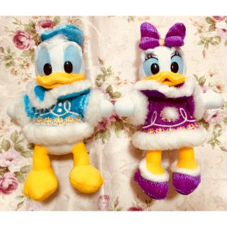 ディズニー(Disney)のきよももさん専用 お値下げ ドナルド&デイジーぬいぐるみバッジ 2個セット(ぬいぐるみ)