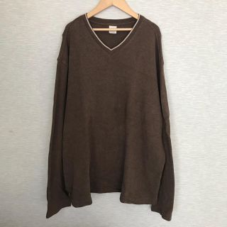 オールドネイビー(Old Navy)のUSA古着 オールドネイビー VネックロンT【L】(Tシャツ/カットソー(七分/長袖))