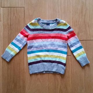 ベビーギャップ(babyGAP)のgapbaby ボーダーニット　キッズ(ニット)