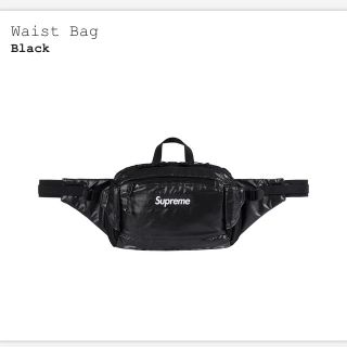 シュプリーム(Supreme)のSupreme Waist Bag Black 黒(ウエストポーチ)