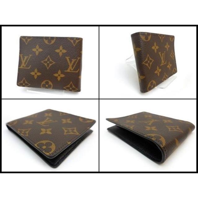 LOUIS VUITTON(ルイヴィトン)のルイヴィトン モノグラムマカサー パンス 札入れ M42139 美品！ メンズのファッション小物(折り財布)の商品写真