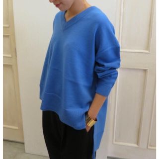 エンフォルドENFOLD MERINO WOOL KNIT×SHIRT 未使用