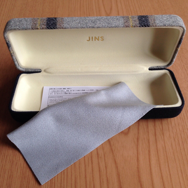 JINS(ジンズ)のJINS☆眼鏡ケース レディースのファッション小物(サングラス/メガネ)の商品写真