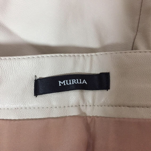 MURUA(ムルーア)のMURUA レザーミニスカート レディースのスカート(ミニスカート)の商品写真