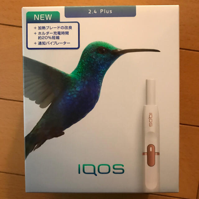 爆買いお得 新品 未使用 未開封 ネイビー 新型 iQOS アイコス 2.4 Plus の通販 by テツオ's shop｜ラクマ