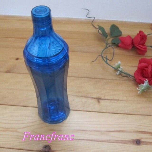 Francfranc(フランフラン)の値下げ未使用　Francfranc　フランフラン　オースティーボトル　400ｍｌ インテリア/住まい/日用品のキッチン/食器(容器)の商品写真