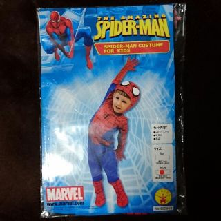 マーベル(MARVEL)のスパイダーマン コスチューム80-100cm(衣装一式)