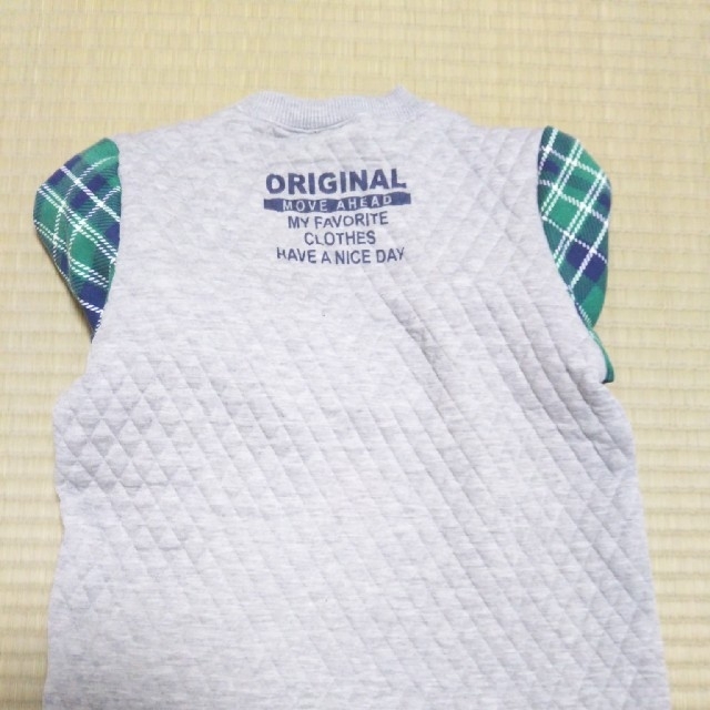 新品★Blue Mart★きりかえしトレーナー★130 キッズ/ベビー/マタニティのキッズ服男の子用(90cm~)(Tシャツ/カットソー)の商品写真