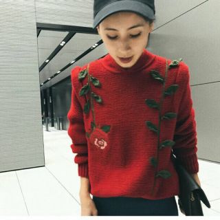 アメリヴィンテージ(Ameri VINTAGE)の【即完売 タグ付き新品】ameri RORE KNIT(ニット/セーター)