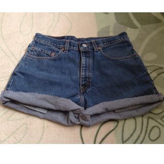 リーバイス(Levi's)の【着画】Levi'sデニムショーパン(ショートパンツ)