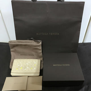 ボッテガヴェネタ(Bottega Veneta)のボッテガヴェネタ 名刺入れ 美品 本物(名刺入れ/定期入れ)