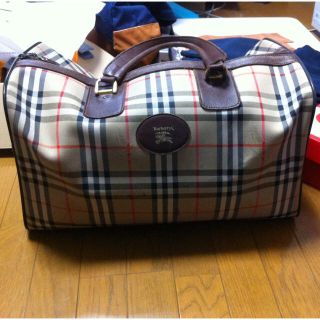 バーバリー(BURBERRY)のBurberry 中古品(ボストンバッグ)